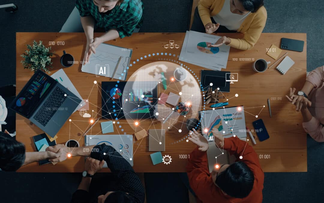 Business Team Collaborating on Data Analysis and Artificial Intelligence Strategies in Modern Office Environment During Meeting Trope - PBT Group Data For Analytics And Data For AI What Is The Difference And Why Does It Matter, PBT Group